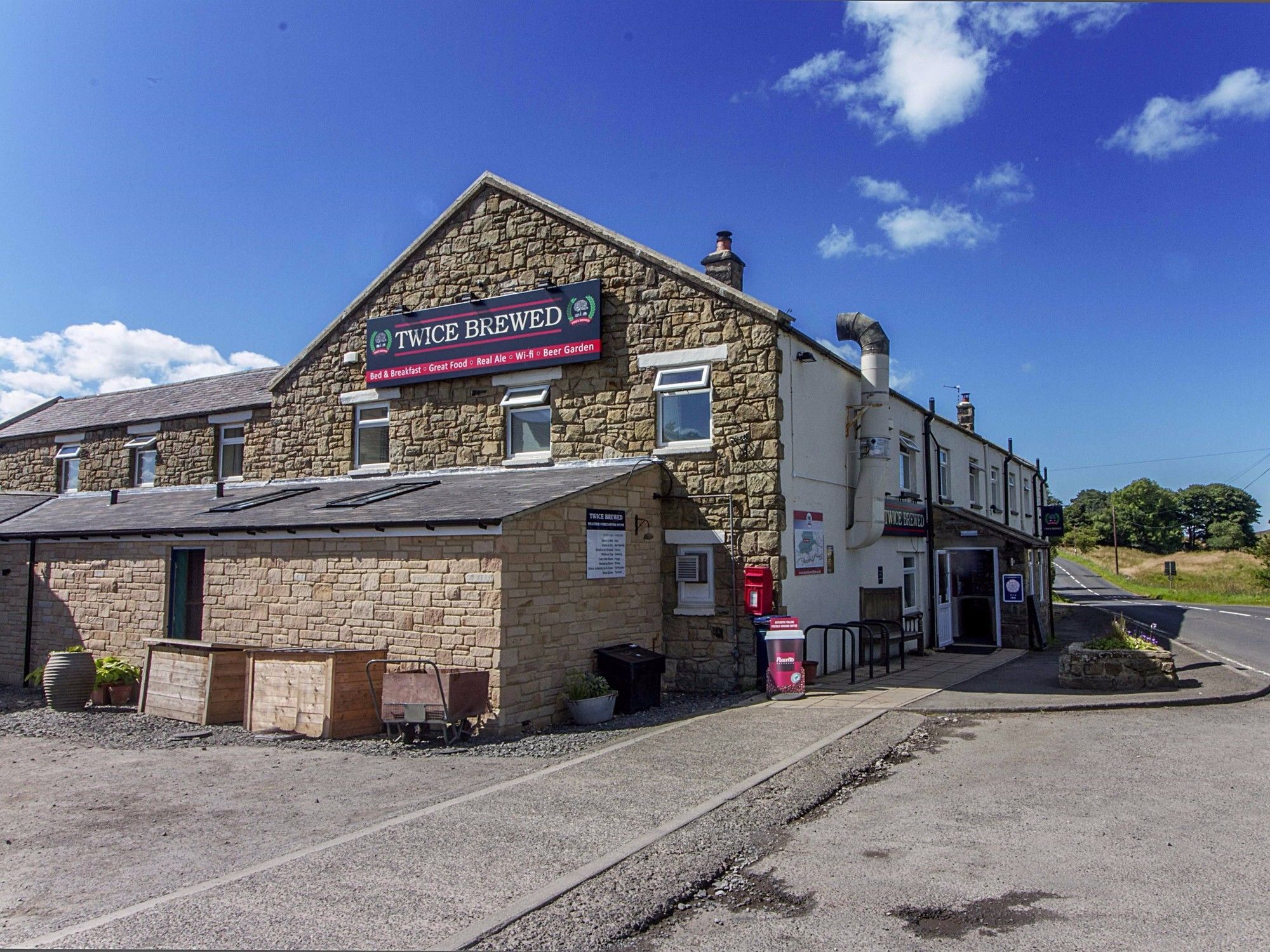 The Twice Brewed Inn Bardon Mill Exterior photo